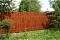 Штакетник М-образный А 0,4 PE RAL 3005 красное вино