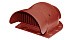 Вентиль кровельный Krovent KTV-Seam красный