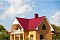 Металлочерепица классик 0,5 Satin RAL 3005 красное вино