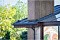 Фальц двойной стоячий 0,5 Satin с пленкой на замках RAL 8004 терракота