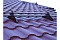 Снегозадержатель NEW трубчатый Grand Line RAL 6005 1м