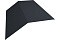 Планка конька плоского 145х145 0,5 GreenCoat Pural Matt RR 23 темно-серый (RAL 7024 мокрый асфальт)