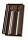 Керамическая черепица Nelskamp D 13, Коричневый