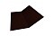 Планка ендовы нижней 300х300 0,45 Drap RR 32 темно-коричневый